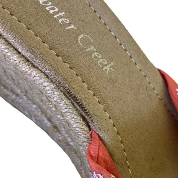 Coldwater Creek Embroidered Bandana Espadrille 8.5 NWOB - Picture 8 of 9